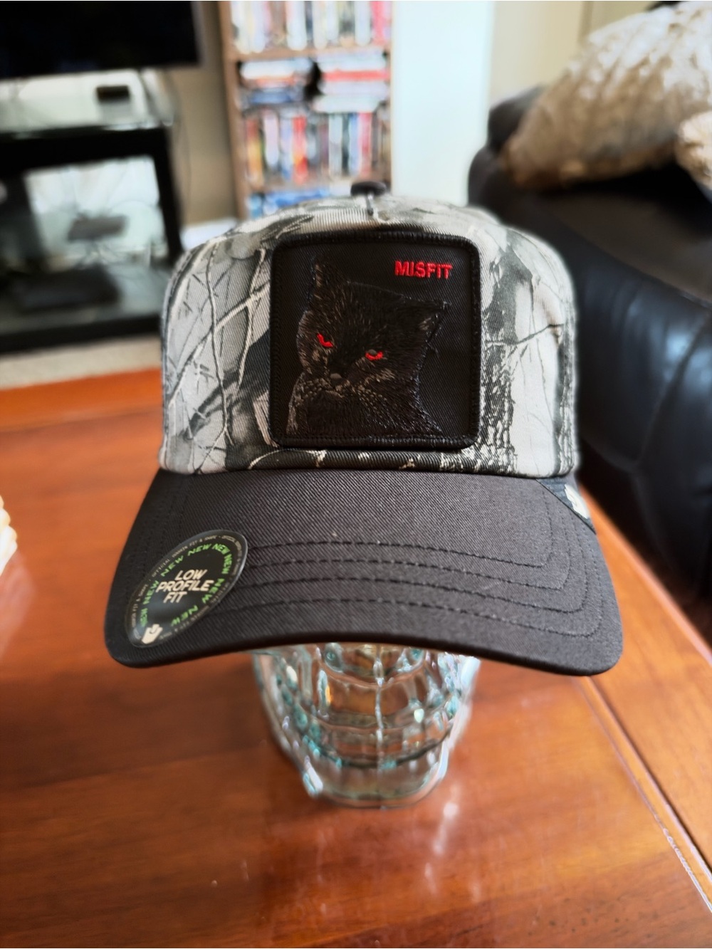 Goorin Bros. “Misfit Camo”  Low Profile Trucker Hat. 100% Cotton NWT